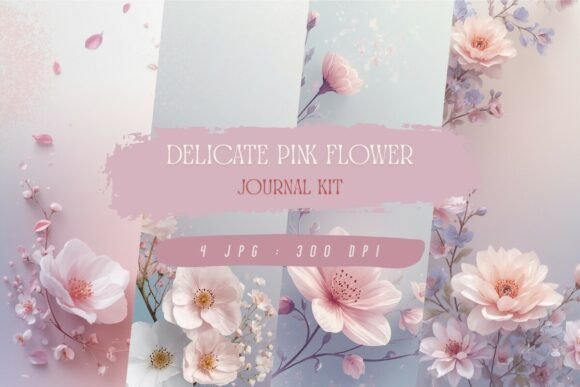 Delicate Pink Flower Journal Kit: A Creative's Guide