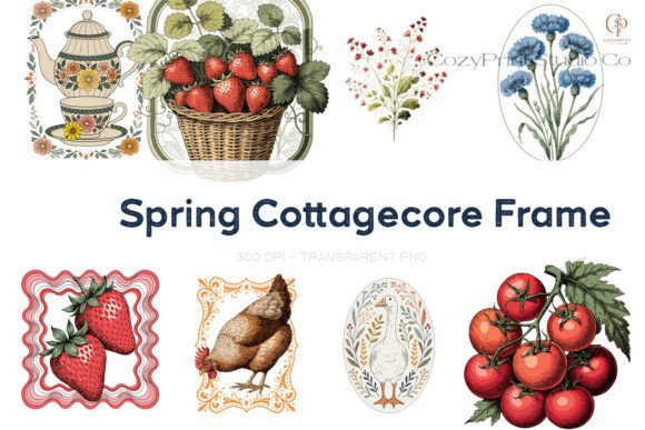 Embrace Rustic Elegance: The Spring Cottagecore Frame Collection