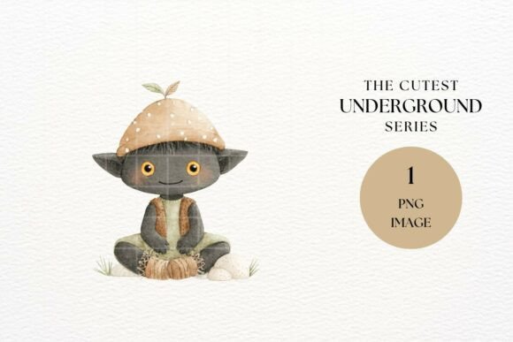 Enchant Your Projects with Cute Goblin Mushroom Hat Clipart