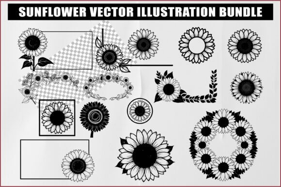 Sunflower SVG Bundle: Elevate Your Designs with Floral Art