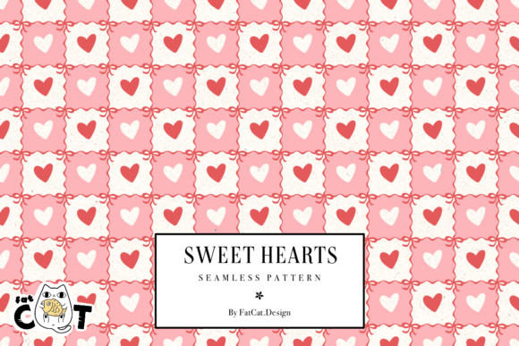 Sweet Hearts Patchwork: A Seamless Pattern for Every Project